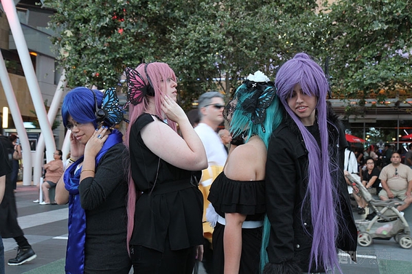 AnimeExpoコスプレイヤー