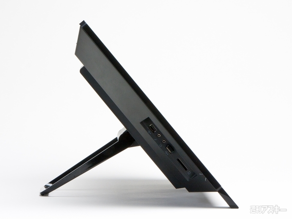 無段階で角度調整が可能