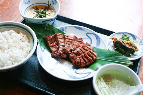 【アキバ食い倒れ部2011】牛たん ととろ 麦めし　ねぎし