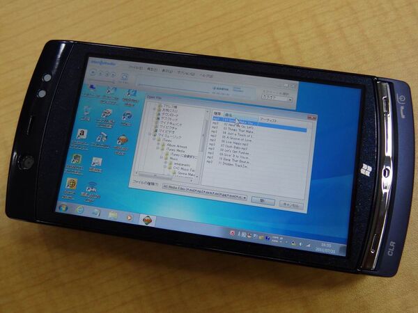 『Windows7ケータイ F-07C』をiTunesで音楽プレーヤーとして使う
