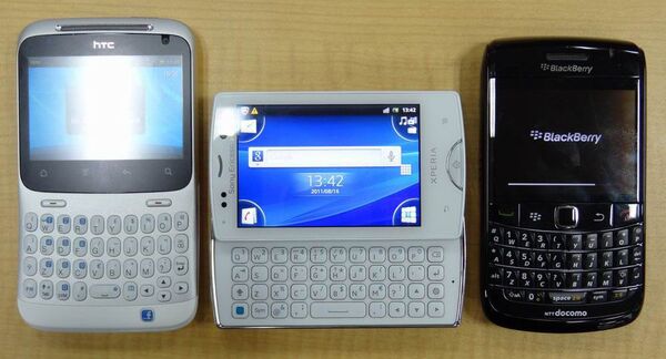 『Xperia mini pro』開梱の儀