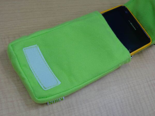 生茶パンダ先生付きモバイルケースがか・わ・ゆ・す～