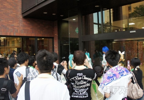 ミクパ♪　会場前