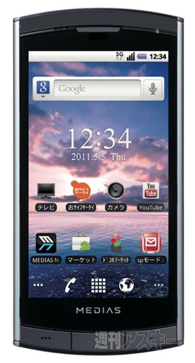 MEDIAS WP N-06C Royal Black