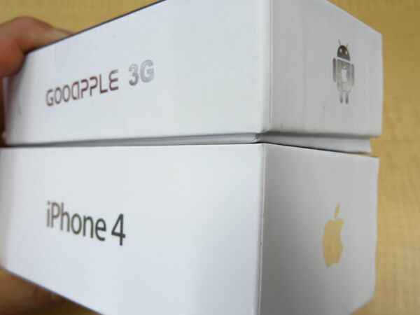 恐るべし中国！　iPhone4そのもののAndroid機『GooApple 3G』