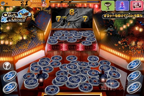 週アス×iPhoneゲーム:CoinFallsNinja