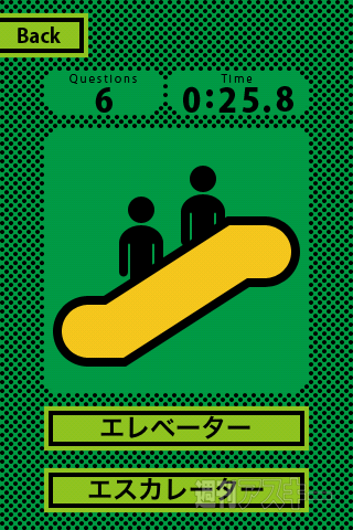 【iPhoneアプリ】『エスカレベーター』