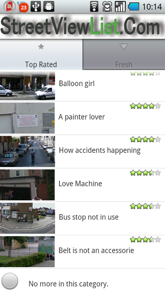 StreetViewList