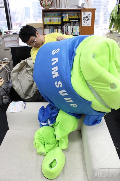 ドロイドくん着ぐるみ