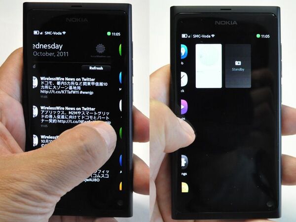 【海外端末】MeeGo OS搭載スマホ『Nokia N9』最速レビュー
