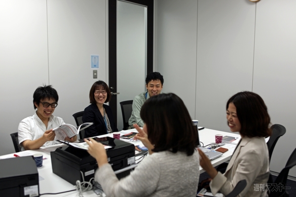 週アスにブラザーの新型複合機“MyMio”おひろめ隊が来た！