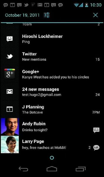アイスクリームサンドイッチことAndroid 4.0の際新機能を画面写真で解説！