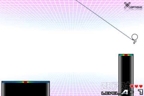 週アス×iPhoneゲーム：これまたワンタップだけで楽しい！ 全世界1000万ダウンロード突破のおすすめターザンアクションゲーム『Mr.AahH』