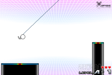 週アス×iPhoneゲーム：これまたワンタップだけで楽しい！ 全世界1000万ダウンロード突破のおすすめターザンアクションゲーム『Mr.AahH』