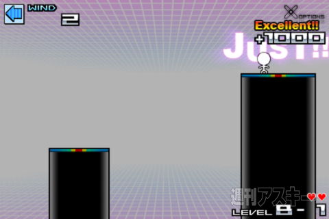 週アス×iPhoneゲーム：これまたワンタップだけで楽しい！ 全世界1000万ダウンロード突破のおすすめターザンアクションゲーム『Mr.AahH』