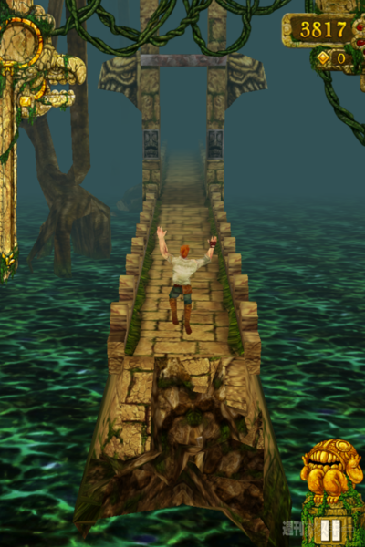 週アス×iPhoneゲームアプリ：逃げる逃げる逃げるゲーム。プレイ感はこれ、旗揚げゲームなんですよね。なんですけどね  ■記事本文