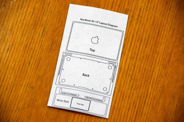 MacBook Airを美しくガードするカーボン柄保護フィルム国内販売開始！