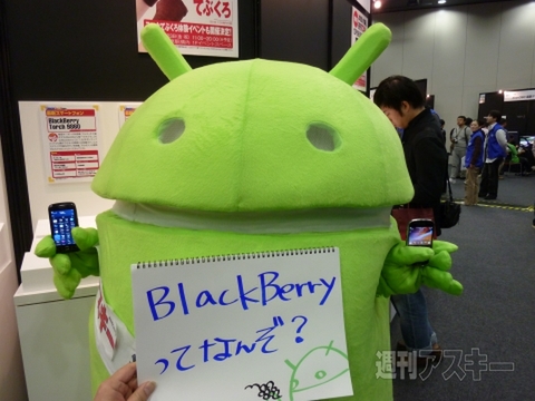 ASCIIフェス　BlackBerry Bold 9900