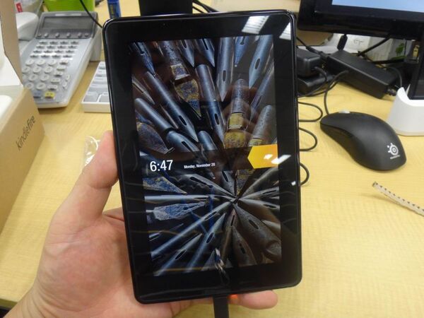 【海外端末】アマゾンの『Kindle Fire』を使ってみた