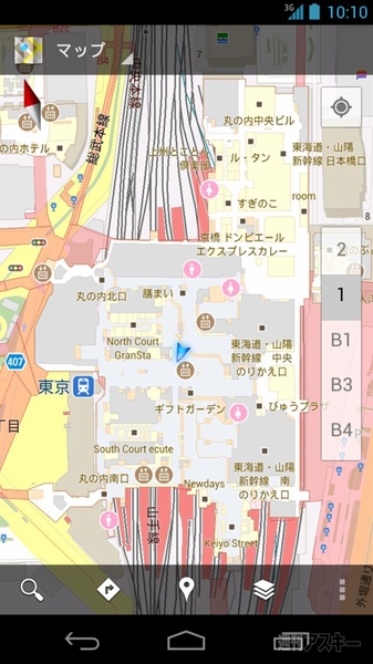 インドアGoogleマップ