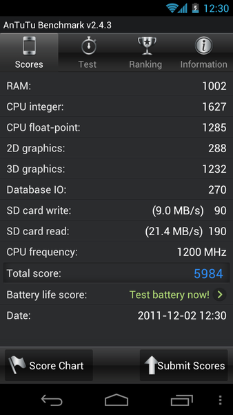 本日発売『GALAXY NEXUS』ファーストインプレ！