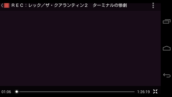 Androidスマホで映画レンタル可能になったのでゾンビ映画を借りてみた