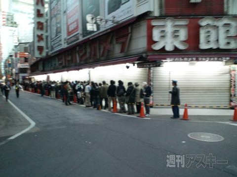 PS Vita発売日レポート：渋谷・新宿