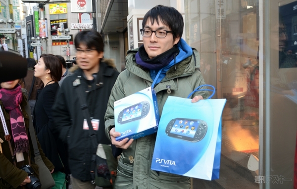 PS Vita発売イベント：渋谷