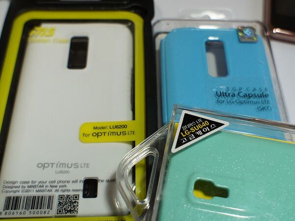 爆速Optimus LTEのカバーは韓国でゲットしよう