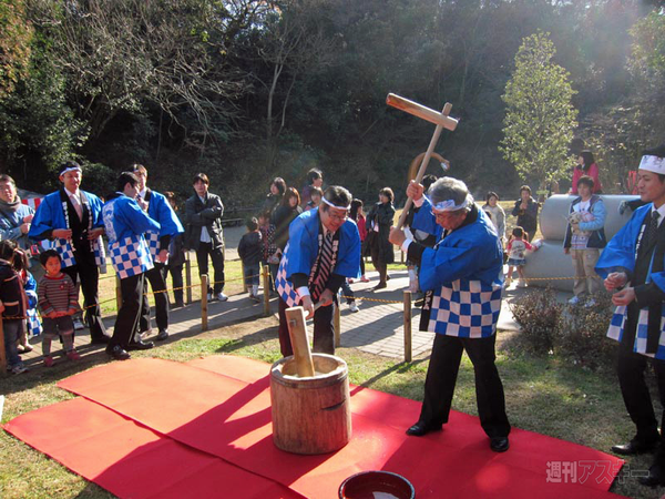 藤子・F・不二雄ミュージアム餅つきイベント2012