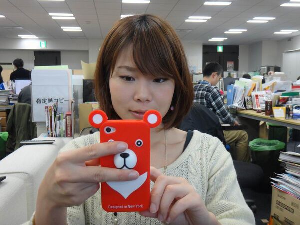 イケメンに限るiPhone 4/4S用森クマ仕様ケース