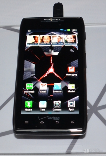 CES2012 モトローラ DROID MAXXほか