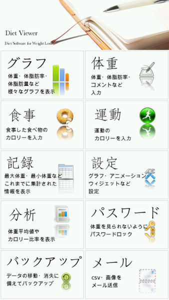 ダイエットビューアー