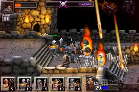 週アス×iPhoneゲームアプリ：無料ではじめられる進軍／防衛ゲームの新機軸！ おすすめです