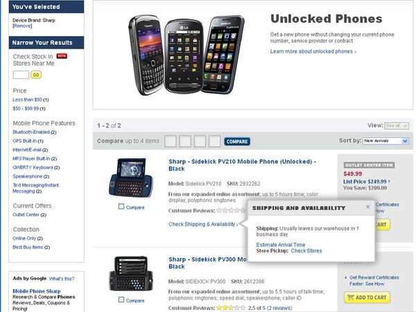 BestBuyは日本で注文、アメリカで受け取れる