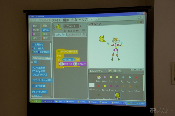 女子中高生向けのプログラミング講座“Scratchで体験する女子中高生のためのプログラミング・ワークショップ”が開催された。