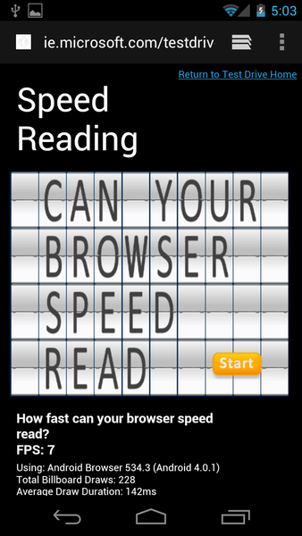 Android用Chromeは尋常じゃないほど速かった