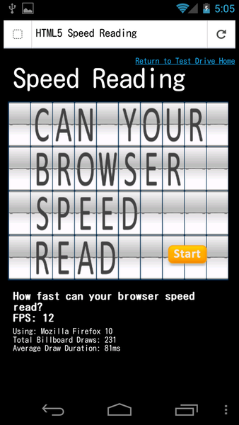 Android用Chromeは尋常じゃないほど速かった