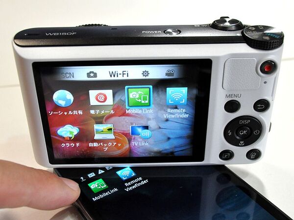 【海外製品】サムスン得意のWiFiコンデジが画質も機能もパワーアップ！