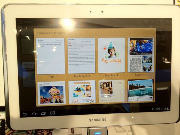 MWC2012：週アスで3人は『GALAXY Note 10.1』を買うね！