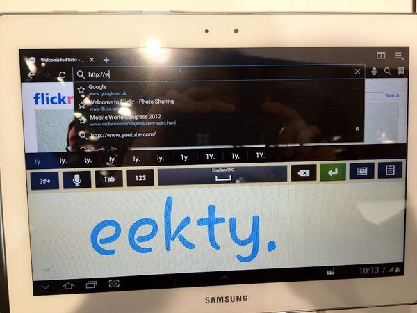 MWC2012：週アスで3人は『GALAXY Note 10.1』を買うね！