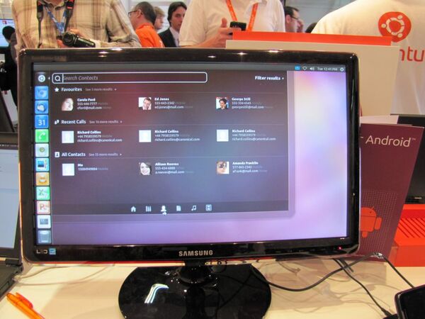 MWC2012：『Ubuntu for Android』〜英CanonicalがAndroidスマホの新しい使い方を提案〜