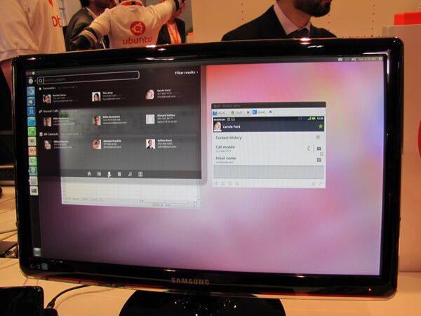 MWC2012：『Ubuntu for Android』〜英CanonicalがAndroidスマホの新しい使い方を提案〜