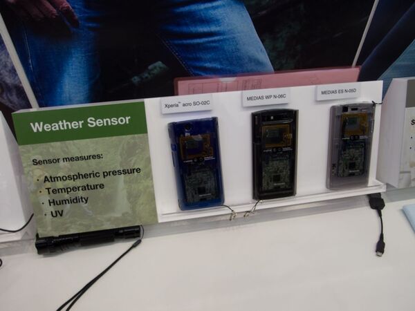 MWC2012：ドコモブースではセンサー付きジャケットの新モデルと“サクラチップ”最新版を展示