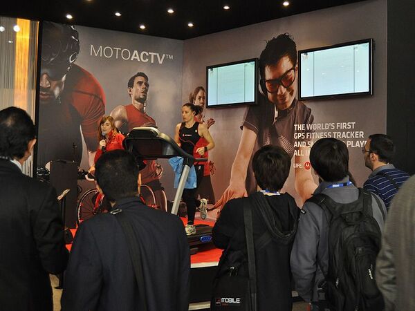 MWC2012：モトローラには最新スマートフォンが勢ぞろい