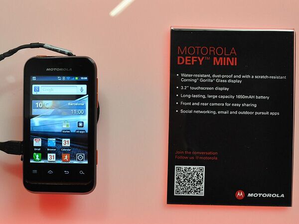 MWC2012：モトローラには最新スマートフォンが勢ぞろい