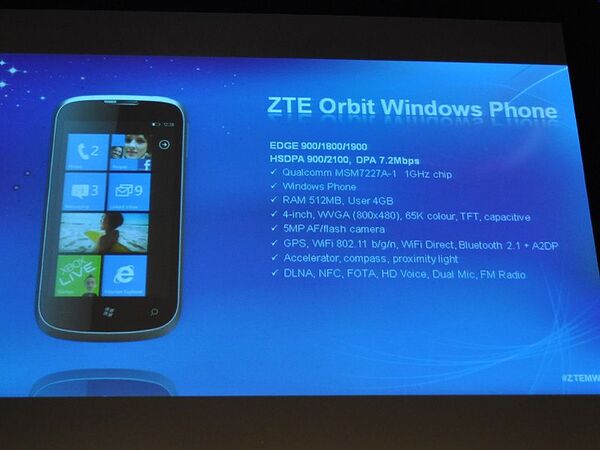 MWC2012：普及機メーカーから脱却し世界シェア3位を狙うZTE