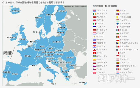 グローバルデータMiFi
