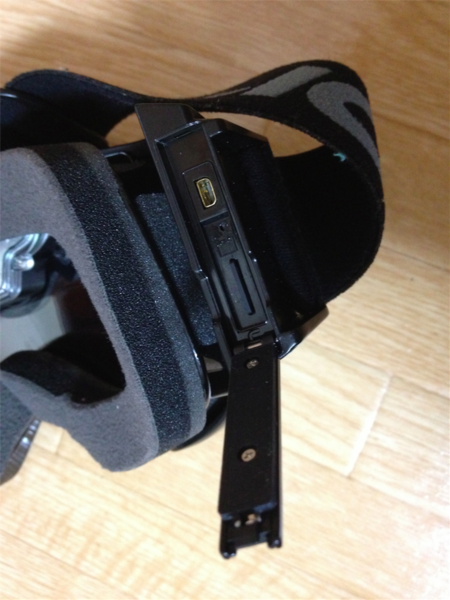 【ギリギリ間に合う】HDビデオカメラ内蔵ゴーグルを装着してスキーに行こう