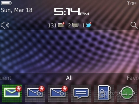 P'9981 smartphone from BlackBerry